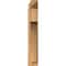 Ekena Millwork Westlake Smooth Arts and Crafts Outlooker, Western Red Cedar, 5 1/2"W x 22"D x 34"H OUT06X22X34WTL03SWR - alternate 4